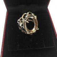 Gambar Kerangka Cincin Batu Akik Pria model Triangle warna Putih/Silver murah - 7 dari Pulau Intan Aksesoris undefined 4 Tokopedia