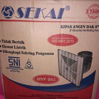 Gambar kipas angin sekai dak 8 mounted ventilating fan (only go send/grep) dari Mul Jaya Mandiri undefined 1 Tokopedia