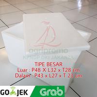 Gambar Styrofoam Box / Box Gabus BESAR / 43 cm / 25 Liter GOSEND dari Toko Agripromo undefined 1 Tokopedia