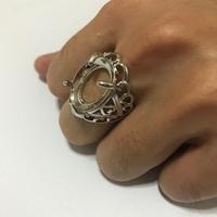 Gambar Kerangka Cincin Batu Akik Pria model Triangle warna Putih/Silver murah - 7 dari Pulau Intan Aksesoris undefined 1 Tokopedia