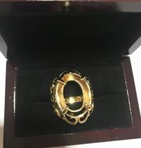 Gambar Kerangka Cincin Batu Akik Pria model Triangle warna Gold emas Unik - 7 dari Pulau Intan Aksesoris undefined 2 Tokopedia