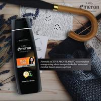 Gambar SHAMPOO EMERON BLACK & SHINE 170ml Nutrive provit amino Hitam 170 ml dari Wingunstore undefined 3 Tokopedia