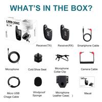 Gambar LensGo LWM-308C Wireless Lavalier Microphone dari Galaxy Camera undefined 3 Tokopedia