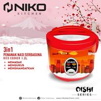 Gambar Niko Magic Com 3 in 1 Oishi 1.2 Liter (Tutup Kaca) OL 12 - Amazon dari NICA EL undefined 2 Tokopedia