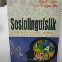 Gambar buku sosiolinguistik Abdul chaer dari Toko buku CAKRAWALA undefined 1 Tokopedia