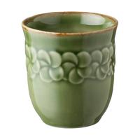 Gambar Jenggala Frangipani Tea Cup Hijau / Gelas Teh 8 × 8 × 8.5 cm dari Jenggala Keramik Bali undefined 1 Tokopedia