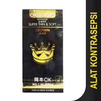Gambar Kondom Okamoto Crown 10's / Alat Kontrasepsi Pria dari Apotik Century undefined 1 Tokopedia