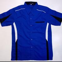 Gambar kemeja pendek polos dezoom size S-XXXL - XXL, Orange dari DE ZOOM undefined 3 Tokopedia