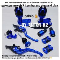 Gambar VARIASI NMAX OLD/AKSESORIS YAMAHA MOTOR N MAX NEW 2020 SEPAKET 7 ITEM - Gold dari ANTON K2 AKSESORIS MOTOR undefined 1 Tokopedia