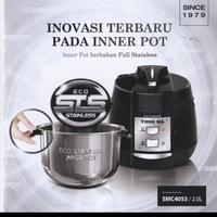 Gambar Magic Com Yongma SMC 4053 / Yongma Rice Cooker Stainless SMC4053 2ltr dari MIAMI ELEKTRONIK_NEW undefined 3 Tokopedia