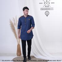 Gambar kemeja koko pakistan pria kombinasi pink - M, Maroon dari B M C STORE undefined 3 Tokopedia