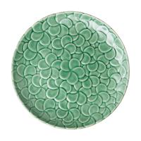Gambar Jenggala Frangipani Dessert Plate Toska / Piring Saji Diameter 24 cm dari Jenggala Keramik Bali undefined 1 Tokopedia