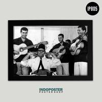 Gambar POSTER HIASAN DINDING JADUL SOEKARNO SMOKING DAN TRIO GRECO 12RP 45X30 dari pipimoci home & craft undefined 1 Tokopedia