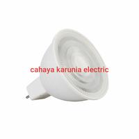 Gambar Lampu MR 16 LED 7 watt body putih cahaya 3000k dan 6000k dari CAHAYA KARUNIA ELECTRIC undefined 2 Tokopedia