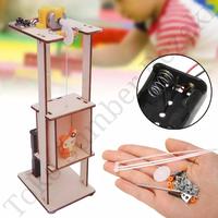 Gambar Lift Mainan Anak Edukasi Fisika Rakitan DIY Kit Listrik Buatan Kreatif dari Toko Sumber Rezeki undefined 1 Tokopedia