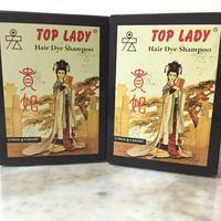 Gambar Top Lady Hair Dye Shampoo / Semir Rambut Cat Rambut isi 6 Sachet - Hitam dari mireille.store undefined 1 Tokopedia