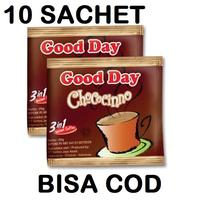 Gambar BAYAR DITEMPAT - Kopi Good Day GoodDay Chococinno 10 Sachet x @20gr dari Vadisya Shop undefined 1 Tokopedia