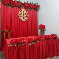 Gambar sangjit / dekorasi sangjit / backdrop sangjit 2m dari Keyshia_dressgown undefined 1 Tokopedia