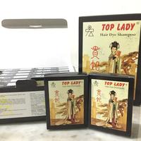 Gambar Top Lady Hair Dye Shampoo / Semir Rambut Cat Rambut isi 6 Sachet - Hitam dari mireille.store undefined 3 Tokopedia