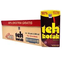 Gambar Teh Kotak Jasmine Ultra Jaya Extra 50% 300ml 1 Dus isi 24 pcs - Original dari Toko Titi Ciplak undefined 1 Tokopedia