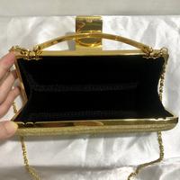 Gambar Tas Gold Diamond / Pearl Clutch Bag Handbag Pesta / Undangan Wanita dari koleksi mami chen undefined 5 Tokopedia