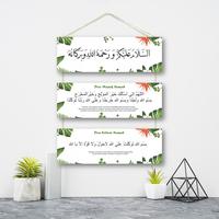 Gambar Hiasan Dinding Art Wall Decor Dekorasi Kayu MDF Assalamualaikum Set 1 dari Naura El Shop undefined 1 Tokopedia