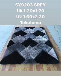 Gambar karpet shaggy 160x230 SY9203 - Cokelat dari toko tamu karpet padang undefined 2 Tokopedia