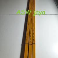 Gambar Meteran Kayu/Meteran Kain 1 meter dari ASW Jaya undefined 3 Tokopedia