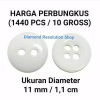 Gambar (10 gross) Kancing Kemeja / Kancing Seragam Sekolah Putih Susu Dia dari RILINA SHOOP undefined 1 Tokopedia