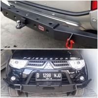 Gambar Paket Tanduk Towing Bemper Depan Belakang Pajero Sport dari @OTOHOLIC VARIASI undefined 1 Tokopedia