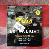 Gambar Senar Gitar Akustik Ziko DAG-010 Extra Light dari Jeks77Musik undefined 1 Tokopedia