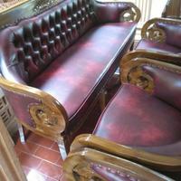 Gambar kursi set tamu jati serena New Product furniture jati jepara dari Hayza furniture jepara undefined 3 Tokopedia