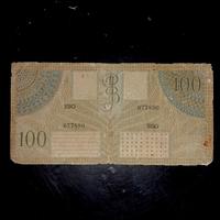 Gambar uang kuno indonesia 100 Gulden seri federal I 1946 dari valerio collection undefined 2 Tokopedia