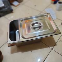 Gambar panci kotak deep fryer 6 liter stainless + tutup dari Bangkitsentosa undefined 3 Tokopedia