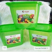 Gambar Toples Plastik 5 Liter - Food Container, Toples Kotak, Sealware - Toyo - Hijau dari TokoMajushop undefined 2 Tokopedia