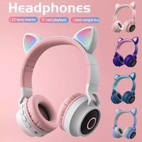 Gambar Headphones Bando Wireless Bluetooth LED / Headphone lucu - Ungu dari LB AKSESORIS undefined 3 Tokopedia