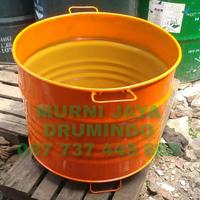 Gambar Drum sampah / drum tanaman / drum pembakaran 100 liter tanpa tutup dari MURNI JAYA DRUMINDO undefined 1 Tokopedia