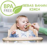 Gambar YOUNG YOUNG Kotak Makan Bayi Dengan Sendok BPA Free 228 - Orange dari samplesaleindonesia undefined 5 Tokopedia