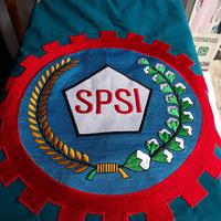 Gambar Bendera pataka SPSI dari garuda sakti production undefined 4 Tokopedia