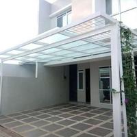 Gambar Kanopi Kaca 10 mili tiang Besi WF 150 kokoh dan kuat dari Global Jaya Decor undefined 4 Tokopedia