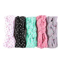 Gambar Headwrap Ikat Polka Headband Bando Bayi Luci - Toska dari Ahza Babyshop undefined 2 Tokopedia