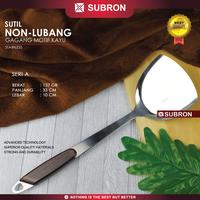 Gambar SUBRON Susuk sutil spatula centong Stainless steel Tebal panjang motif - Sutil Lubang dari SUBRON KITCHENWARE undefined 2 Tokopedia