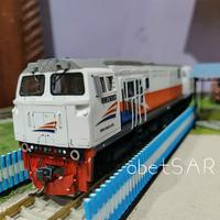 Gambar Miniatur kereta api CC206 Detail higt full skala HO 1:87 dari Agniya store28 undefined 1 Tokopedia