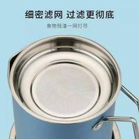 Gambar oil pot stainless saringan halus sus304 komplit tatakan tutup minyak - Biru dari Noolin undefined 3 Tokopedia