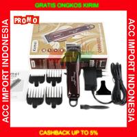 Gambar Alat Cukur Rambut Haircut Barbershop Clipper KEMEI KM2600 Rechargeable dari ACC Import Indonesia undefined 1 Tokopedia
