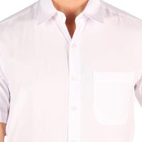 Gambar Kemeja Putih Pria Lengan Pendek Model Reguler Bahan Katun Size S - 4XL - XL dari Albiano Menswear undefined 4 Tokopedia