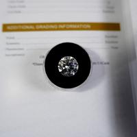 Gambar Batu Berlian Moissanite 5ct White D Color Original Sertifikat GRA asli - 5 ct dari Bj gems undefined 4 Tokopedia