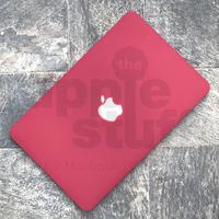 Gambar MacBook Apple Pro Air Case Matte Wine Red dari The Apple Stuff undefined 2 Tokopedia