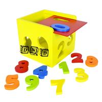 Gambar Mainan Edukatif / Edukasi Anak - Puzzle Balok Kayu - Kotak Angka 1-9 dari TokoDnD undefined 3 Tokopedia