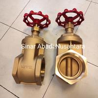 Gambar Gate Valve KITZ Kuningan Drat 4" inch dari Sinar AbadiNusantara undefined 3 Tokopedia